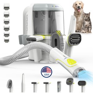 PawsPik GroomingPro Rx Professional 7-in-1 Dog & Cat Vacuum & Grooming Kit