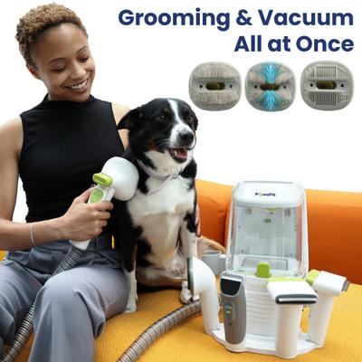 Show full view: PawsPik GroomingPro Rx Professional 7-in-1 Dog & Cat Vacuum & Grooming Kit slide 2 of 11