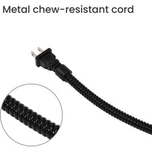 PawsPik Indoor Electric Heated Cat & Small Dog Bed, Sherpa Lined, Charcoal & Ivory, Small