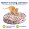 Show in main carousel: PawsPik Interactive Fast Rolling Play Mat Ball Cat Toy, Tan slide 2 of 8
