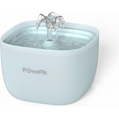 PawsPik PawsPik PURE-01 Automatic Plastic Cat Water Fountain, White