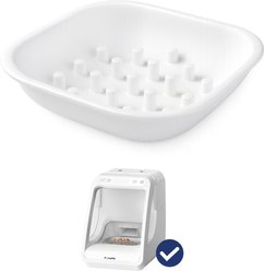PawsPik Silicone Automatic Microchip RFID Insert Slow-Feed Dog & Cat Bowl