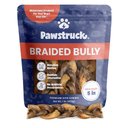 Pawstruck Braided Bully Sticks Dog Treats, 1-lb bag, 5-in