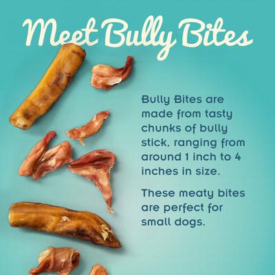 Show full view: Pawstruck Bully Stick Bites Dog Treats, 1-lb bag slide 3 of 7