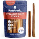 Pawstruck Straight Bully Sticks Dog Treats, 1-lb bag, 8-12 in