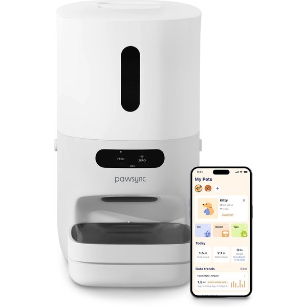 Pet Marvel M3 Pro Wifi Camera Two-Way Video Automatic Dog & Cat Feeder, 4.4-l