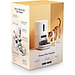 Show in main carousel: Pawsync 3.6 Liter Stainless Steel Bowl Automatic Dog & Cat Smart Feeder, White, Medium slide 6 of 10