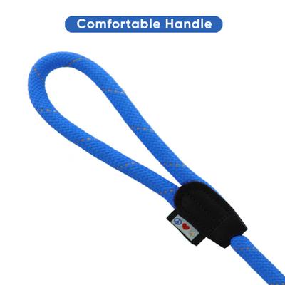 Show full view: Pawtitas 2 Dog Reflective Rope Dog Leash, Blue, Large slide 6 of 8