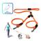Show in main carousel: Pawtitas 2 Dog Reflective Rope Dog Leash, Orange, Large slide 1 of 8