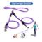 Show in main carousel: Pawtitas 2 Dog Reflective Rope Dog Leash, Purple, Large slide 5 of 8