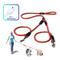 Show in main carousel: Pawtitas 2 Dog Reflective Rope Dog Leash, Red, Large slide 1 of 8