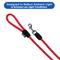 Show in main carousel: Pawtitas 2 Dog Reflective Rope Dog Leash, Red, Large slide 3 of 8