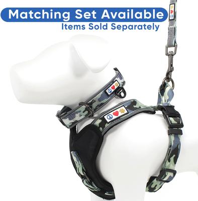 Show full view: Pawtitas Camouflage Nylon Reflective Padded Dog Leash, Grey Camo, Medium/Large: 6-ft long, 1-in wide slide 7 of 12