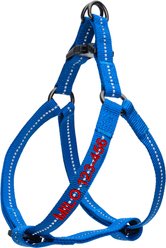 Pawtitas Custom Personalized Recycled Basic Dog Harness, Blue, Medium: 20 to 28-in chest