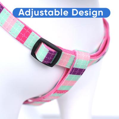 Show full view: Pawtitas Dog Harness, Teal / Pink /Purple, X-Small slide 5 of 8
