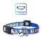 Show in main carousel: Pawtitas Glow in the Dark Nylon Breakaway Cat Collar with Bell, Blue, 7 to 11-in neck, 3/8-in wide slide 1 of 10