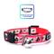 Show in main carousel: Pawtitas Glow in the Dark Nylon Breakaway Cat Collar with Bell, Pink, 7 to 11-in neck, 3/8-in wide slide 1 of 11
