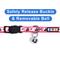 Show in main carousel: Pawtitas Glow in the Dark Nylon Breakaway Cat Collar with Bell, Pink, 7 to 11-in neck, 3/8-in wide slide 5 of 11