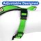 Show in main carousel: Pawtitas Nylon Reflective Back Clip Dog Harness, Green, Medium/Large: 22 to 28-in chest slide 6 of 13