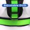 Show in main carousel: Pawtitas Nylon Reflective Back Clip Dog Harness, Green, X-Small: 14 to 18-in chest slide 7 of 13