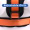 Show in main carousel: Pawtitas Nylon Reflective Back Clip Dog Harness, Orange, Medium/Large: 22 to 28-in chest slide 7 of 13