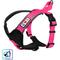 Show in main carousel: Pawtitas Nylon Reflective Back Clip Dog Harness, Pink, Medium/Large: 22 to 28-in chest slide 1 of 13