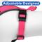 Show in main carousel: Pawtitas Nylon Reflective Back Clip Dog Harness, Pink, XX-Small: 12 to 15-in chest slide 6 of 13