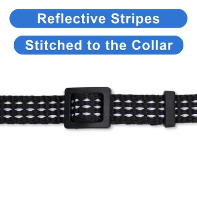 Show full view: Pawtitas Nylon Reflective Breakaway Cat Collar with Bell, Black, 7 to 11-in neck, 3/8-in wide slide 5 of 11