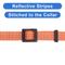 Show in main carousel: Pawtitas Nylon Reflective Breakaway Cat Collar with Bell, Orange, 7 to 11-in neck, 3/8-in wide slide 4 of 10