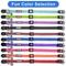 Show in main carousel: Pawtitas Nylon Reflective Breakaway Cat Collar with Bell, Purple, 7 to 11-in neck, 3/8-in wide slide 7 of 10
