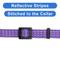 Show in main carousel: Pawtitas Nylon Reflective Breakaway Cat Collar with Bell, Purple, 7 to 11-in neck, 3/8-in wide slide 4 of 10