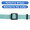 Show in main carousel: Pawtitas Nylon Reflective Breakaway Cat Collar with Bell, Teal, 7 to 11-in neck, 3/8-in wide slide 4 of 10