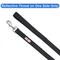 Show in main carousel: Pawtitas Nylon Reflective Dog Leash, Black, X-Small/Small: 6-ft long, 5/8-in wide slide 3 of 9
