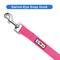 Show in main carousel: Pawtitas Nylon Reflective Dog Leash, Pink, Medium/Large: 6-ft long, 1-in wide slide 4 of 9