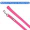 Show in main carousel: Pawtitas Nylon Reflective Dog Leash, Pink, Medium/Large: 6-ft long, 1-in wide slide 3 of 9