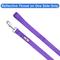 Show in main carousel: Pawtitas Nylon Reflective Dog Leash, Purple, X-Small/Small: 6-ft long, 5/8-in wide slide 3 of 9