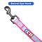 Show in main carousel: Pawtitas Nylon Reflective Padded Dog Leash, Pink, X-Small/Small: 6-ft long, 5/8-in wide slide 5 of 11