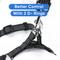 Show in main carousel: Pawtitas Nylon Reflective Step In Back Clip Dog Harness, Black, X-Small: 11 to 15-in chest slide 6 of 11