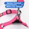 Show in main carousel: Pawtitas Nylon Reflective Step In Back Clip Dog Harness, Pink, Small: 15 to 22-in chest slide 7 of 12