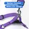 Show in main carousel: Pawtitas Nylon Reflective Step In Back Clip Dog Harness, Purple, Large: 24 to 33-in chest slide 6 of 11