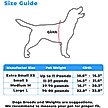 Show in main carousel: Pawtitas Nylon Reflective Step In Back Clip Dog Harness, Red, Medium: 20 to 28-in chest slide 3 of 11