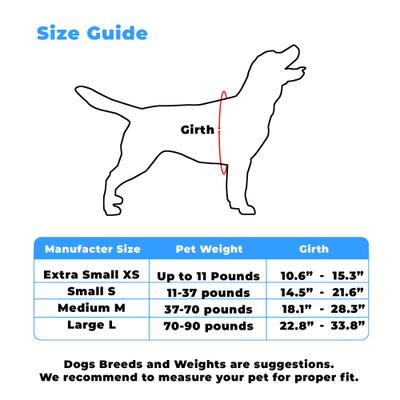 Show full view: Pawtitas Nylon Reflective Step In Back Clip Dog Harness, Teal, Medium: 20 to 28-in chest slide 3 of 11