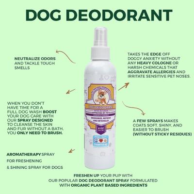 Show full view: Pawtitas Organic Lavender & Chamomile Dog Deodorant, 8-fl oz bottle slide 3 of 8