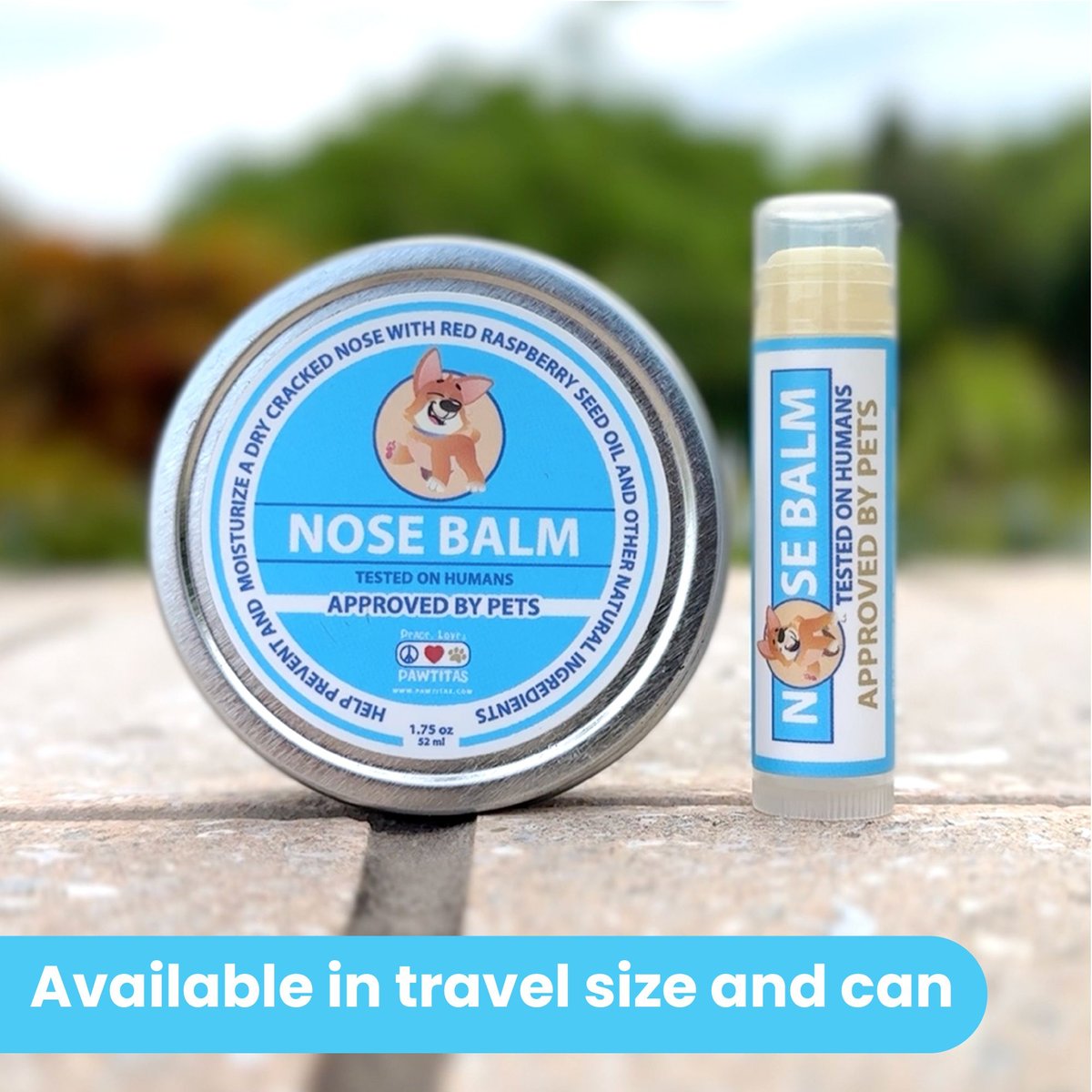 Pawtitas Organic Nose Dog Balm Moisturizer