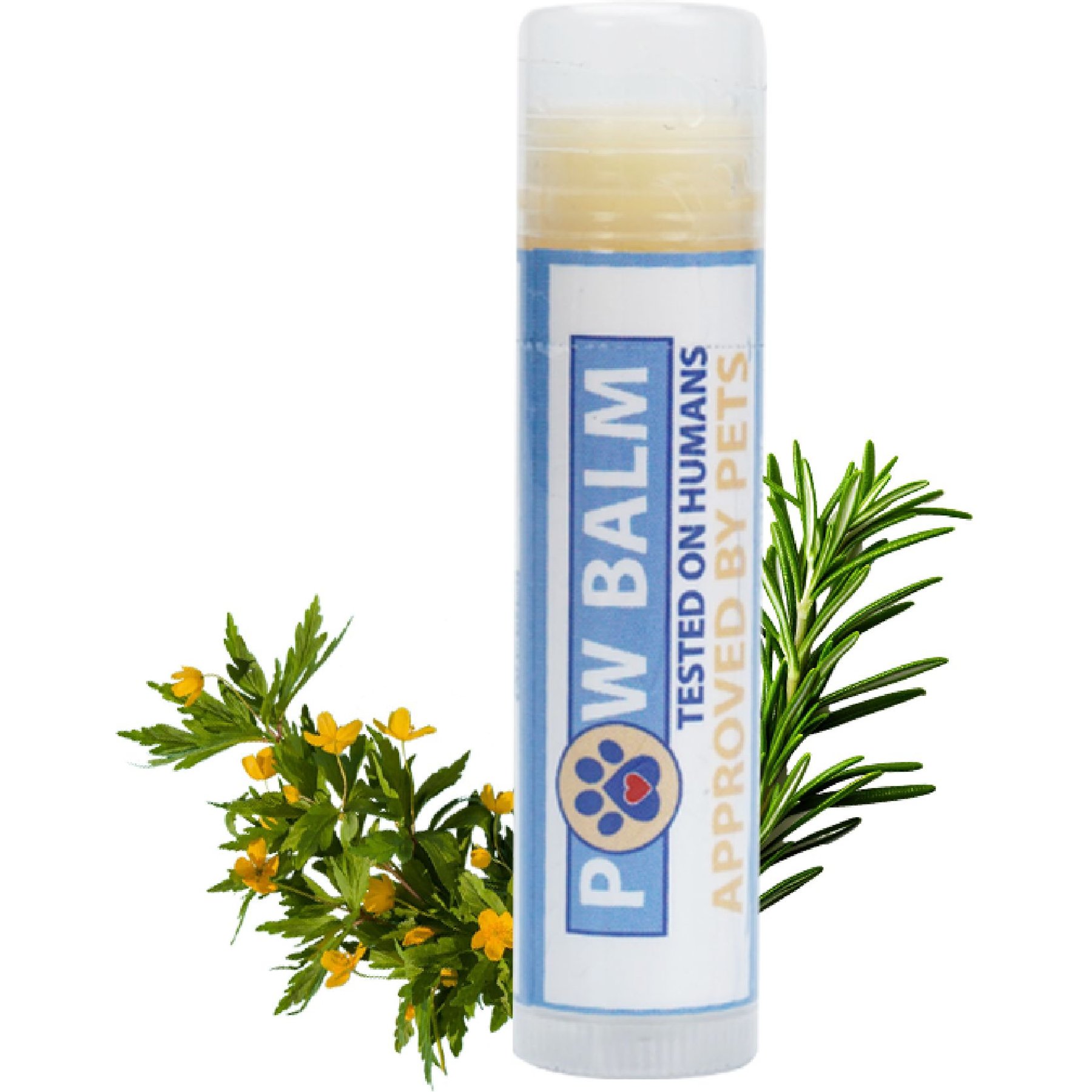 Pawtitas Organic Paw Dog Balm Moisturizer, 0.15-fl oz tube