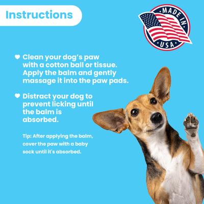 Show full view: Pawtitas Organic Paw Dog Balm Moisturizer, 0.15-fl oz tube slide 3 of 10