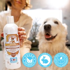 Pawtitas Organic Vanilla & Almond Oatmeal Dog Shampoo & Conditioner, 16-fl oz bottle slide 2 of 9