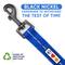 Show in main carousel: Pawtitas Recycled Reflective Dog Leash, Blue, Small slide 5 of 9