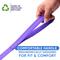Show in main carousel: Pawtitas Recycled Reflective Dog Leash, Purple, Large slide 4 of 9