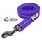 Show in main carousel: Pawtitas Recycled Reflective Dog Leash, Purple, Small slide 1 of 9